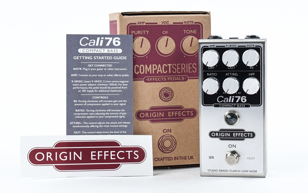 Origin Effects Cali76 Compact Bass | The Fellowship of Acoustics